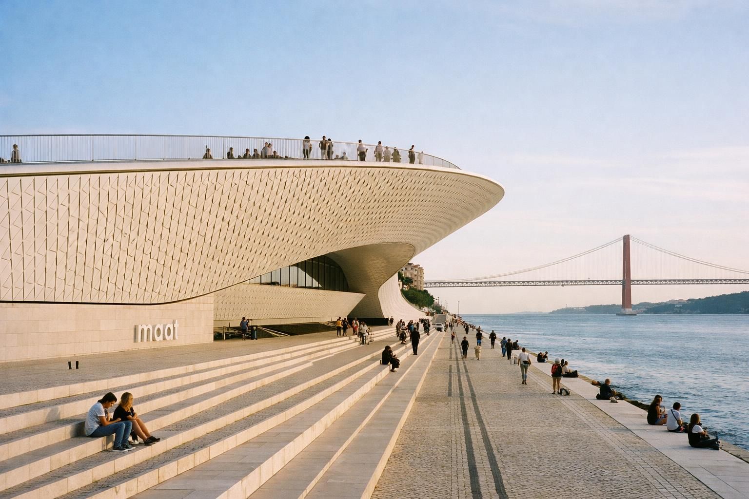 découvrez tout ce qu'il faut savoir sur le musée maat à lisbonne : prix d'entrée, options de billets, horaires d'ouverture et conseils pour une visite réussie.